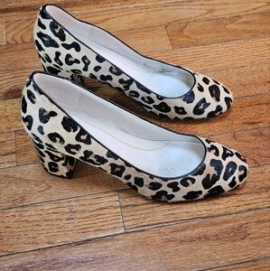 Cole Haan - Leopard Print Heel - Authentic - Size 9